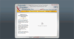 Desktop Screenshot of coloradoprecision.com